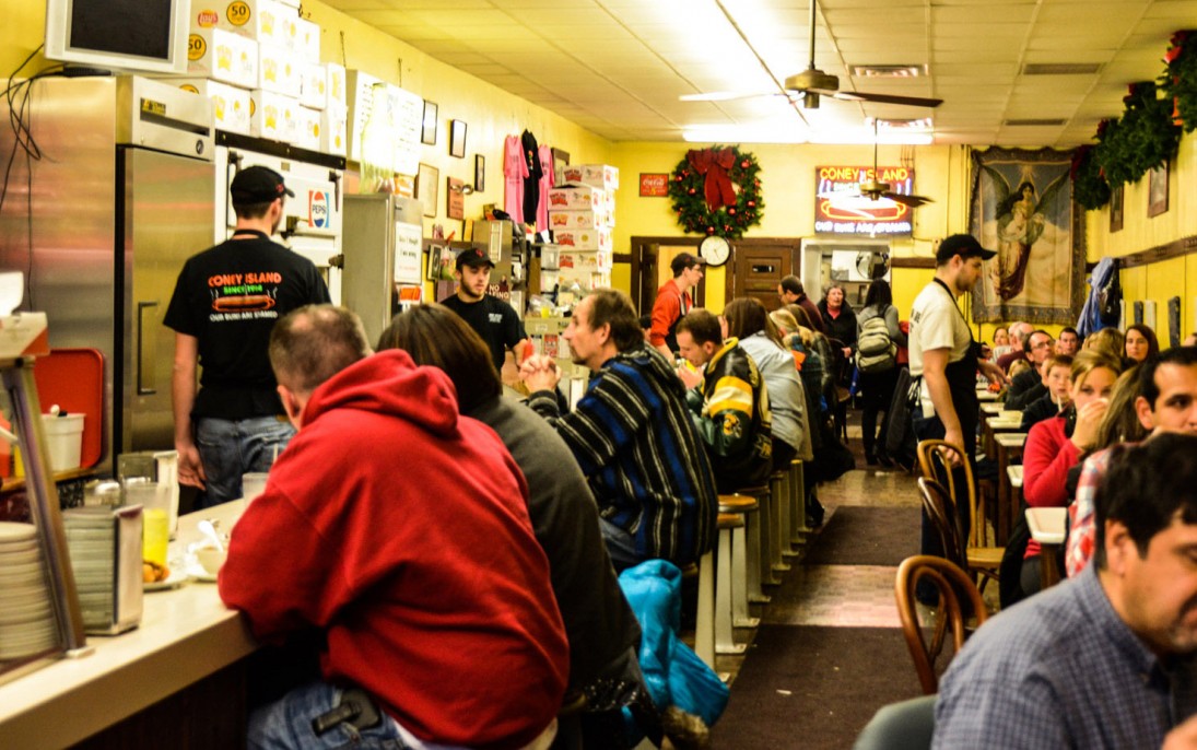 Famous Coney Island diners