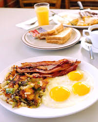 Hall's Drive-In breakfast