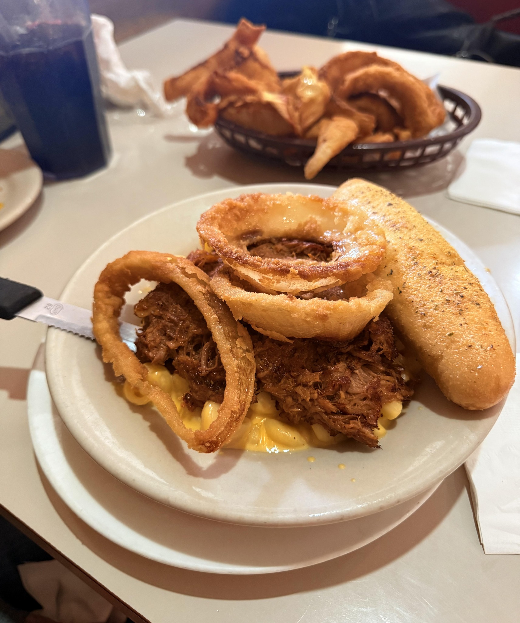 Hall's Drive-In burger