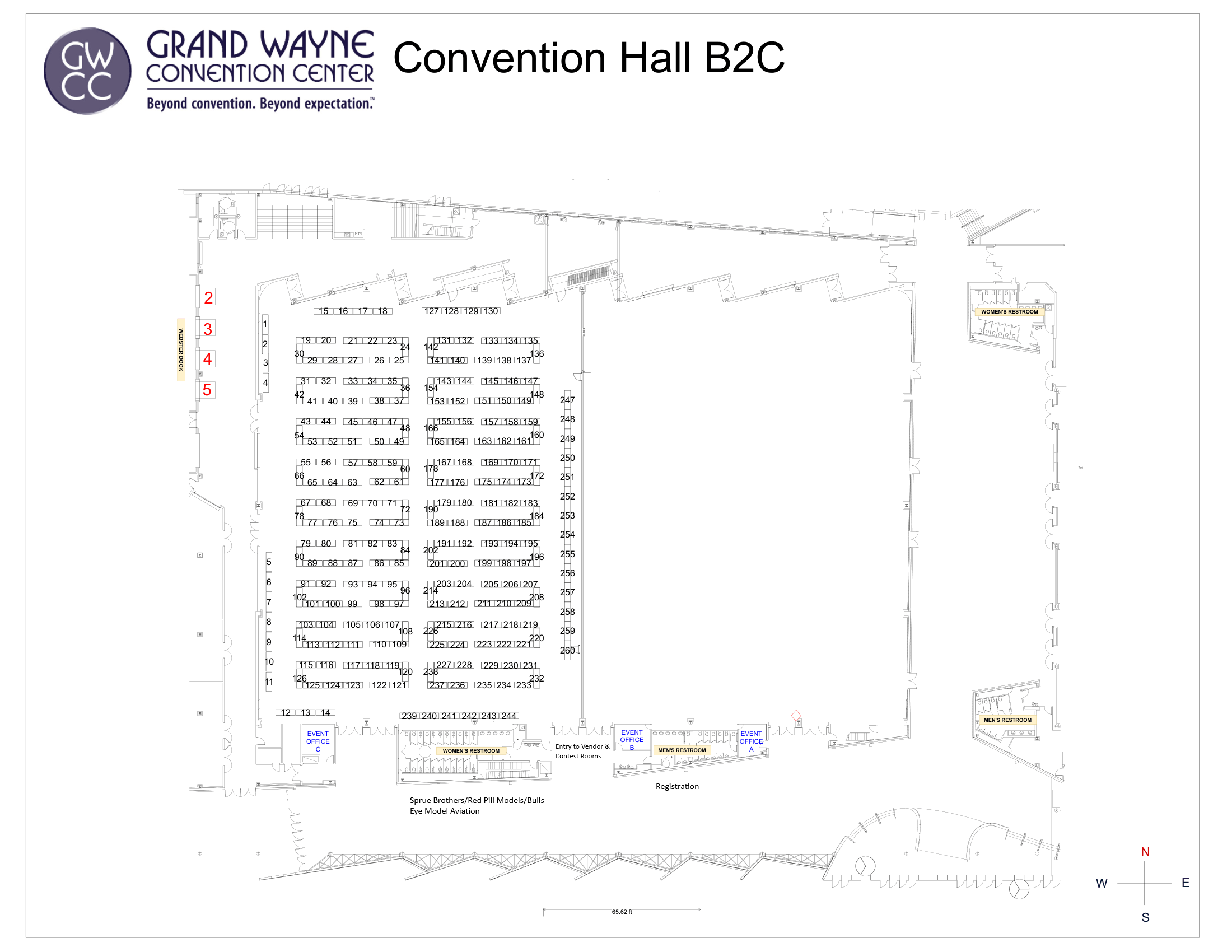 Convention Hall Vendor Room