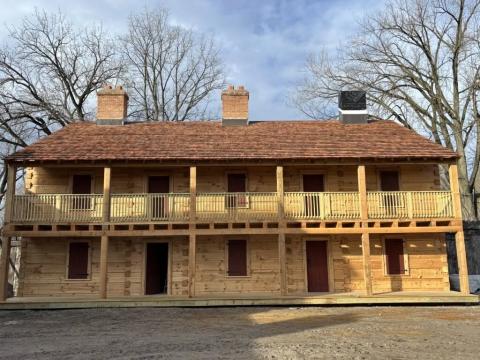 Old Fort barracks 