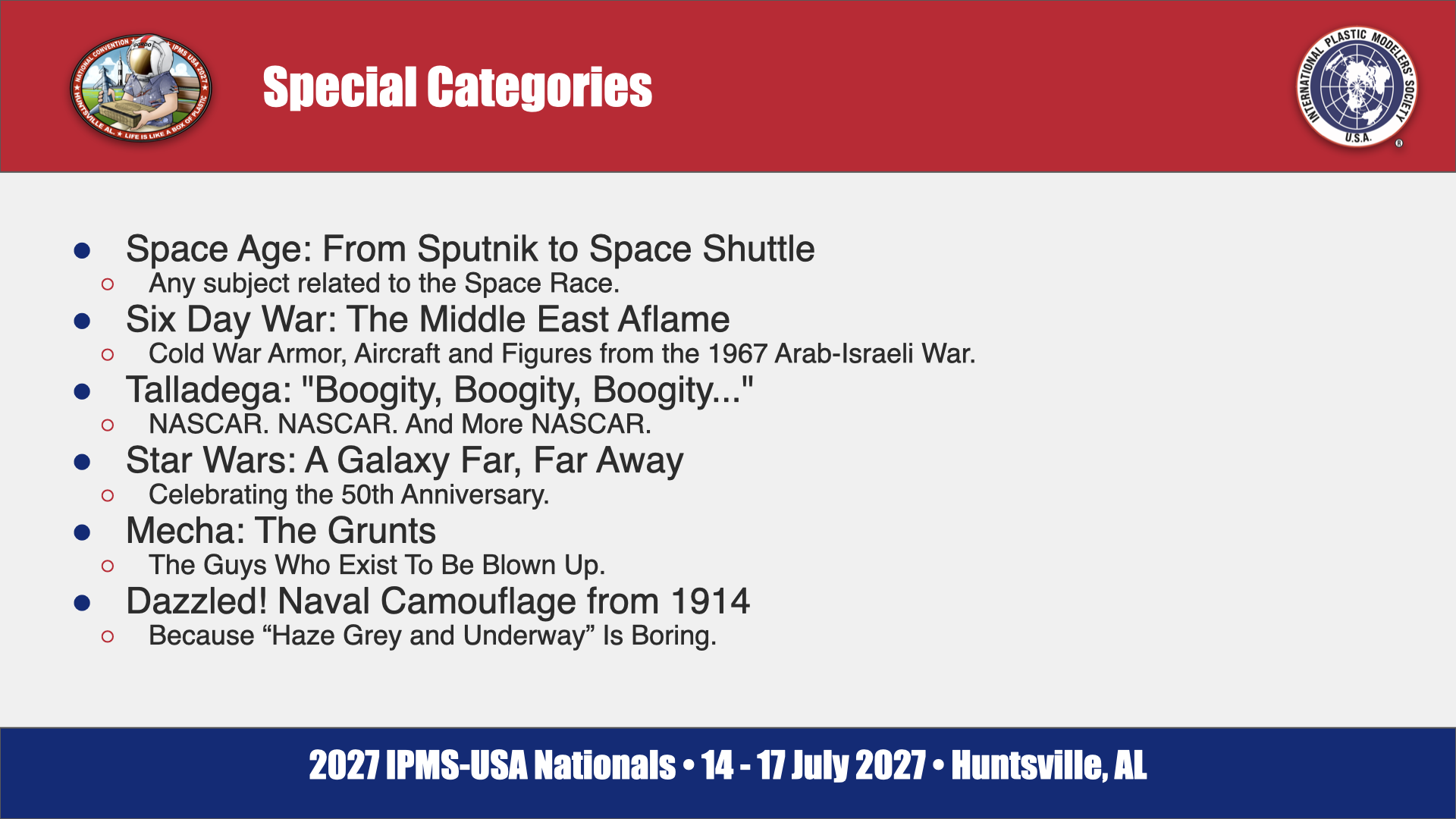Special Categories